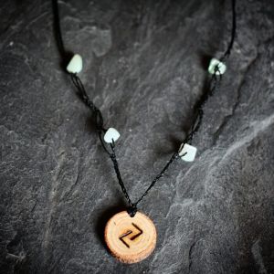 Collier rune Viking jera